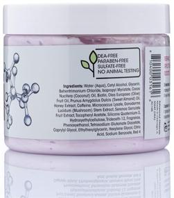 img 1 attached to 🌿 Advanced Clinicals Biotin Anti-Breakage Hair Repair Mask: Strengthen Your Color-Treated Hair with Deep Conditioning, Manuka Honey & Caffeine. Hydrating and Restoring Weak Hair - 12 Oz