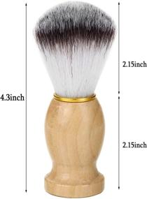 img 1 attached to 🪒 Faleto Stainless Steel Shaving Brush Stand Holder and Soap Bowl Mug Set: A Perfect Match for your Safety Razor Brush