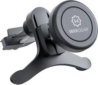 🚗 wixgear car mount: universal air vent magnetic holder for iphone 6, samsung galaxy s6 and more logo