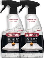 🧽 weiman quartz countertop cleaner and polish (2 pack) - clean, shine, and protect your quartz countertops, islands, and stone surfaces with added uv protection logo