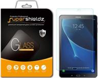 📱 supershieldz tempered glass screen protector for samsung galaxy tab a 10.1 (sm-t580, sm-t587, 2016 model) - anti scratch, bubble free logo