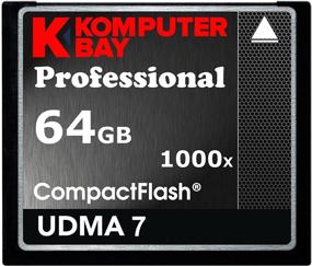 img 1 attached to KOMPUTERBAY 64ГБ Pro CF карта - Скорость 1000X, 150МБ/с, UDMA 7, RAW 64 ГБ