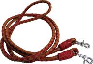 horse western leather braided tack logo