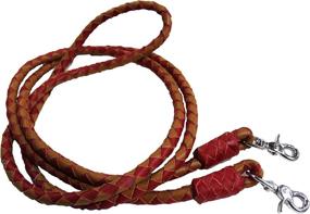 img 1 attached to Horse Western Leather Braided Tack