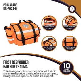 img 3 attached to Primacare KB RO74 Trauma Height Orange: Maximized Safety and Accessibility for Critical Situations