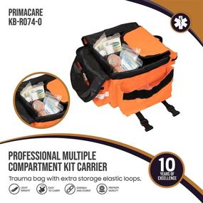 img 1 attached to Primacare KB RO74 Trauma Height Orange: Maximized Safety and Accessibility for Critical Situations