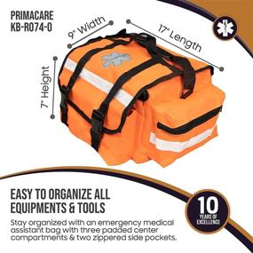 img 2 attached to Primacare KB RO74 Trauma Height Orange: Maximized Safety and Accessibility for Critical Situations