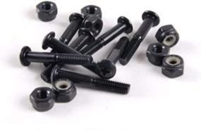 img 3 attached to 🛹 Upgrade Your Longboard: BESIY 16 Pcs Cruiser Hardware Screws Mounting Bolts Set (1.25'')