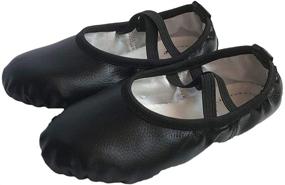 img 3 attached to 🩰 Comfortable Cloud Practice Dancing Slippers for Toddler Girls
