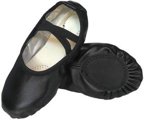 img 4 attached to 🩰 Comfortable Cloud Practice Dancing Slippers for Toddler Girls
