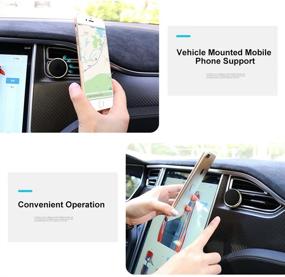 img 1 attached to Серебряное универсальное магнитное крепление IPhone