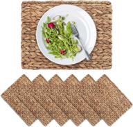 🍽️ woven placemats for dining table by homeooze logo