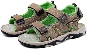img 1 attached to 🌴 DADAWEN Boys' Outdoor Adjustable Adventure Sandals