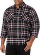 wrangler authentics sleeve flannel shirt men's clothing and shirts logo