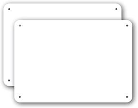 img 3 attached to 📝 White Aluminum Metal Sign Blanks for Enhanced SEO