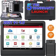 🚀 advanced launch x431 pros v+: 4.0 bidirectional scan tool, 31+ service car diagnostic scanner for all vehicles, ecu coding, autoauth for fca sgw, vag guided functions, 2 years free update logo