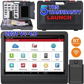img 4 attached to 🚀 Advanced LAUNCH X431 PROS V+: 4.0 Bidirectional Scan Tool, 31+ Service Car Diagnostic Scanner for All Vehicles, ECU Coding, AutoAuth for FCA SGW, VAG Guided Functions, 2 Years Free Update