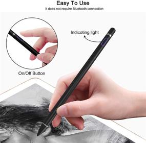 img 1 attached to 🖊️ Touch Screen Stylus Pen - Digital Pencil with Fine Point, Capacitive Stylist Pen Compatible with iPhone, iPad Pro, Air, Mini, Android, Microsoft Surface, and Tablets