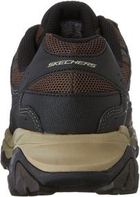 img 2 attached to Skechers Afterburn Fashion Sneakers Brown Men's Shoes for Athletic