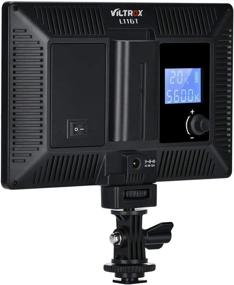 img 3 attached to VILTROX L116T CRI95+ Супер тонкая диммируемая светодиодная панель: Биколор 3300K-5600K Управление ЖК-дисплеем/крепление для профессионального видеоосвещения