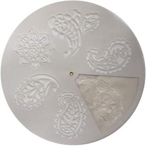 img 3 attached to Dublin's Treasure Isle Plastic Stencil Wheel 🎨 Set: Discover 6 Unique Stencils for Creative Masterpieces!