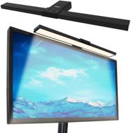 💡 abko led monitor lamp: usb powered e-reading light for laptop screenbar, adjustable brightness, touch control, no glare - ideal for home office and space saving (ml01) logo