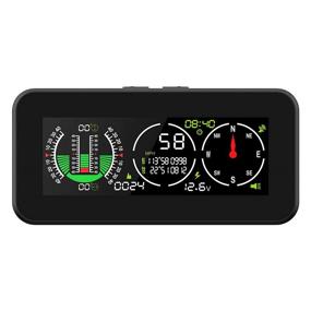 img 3 attached to 🚗 MR CARTOOL M60 Digital GPS Inclinometer Car HUD with Pitch Angle, Slope Meter, MPH Speedometer, and Compass - Ideal for Off-Road SUV Vehicles