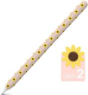 niutrendz sunflower case for apple pencil 2nd generation cover protective silicone sleeve skin accessories compatible with apple pencil 2nd gen (lovely pink) logo