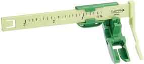 img 4 attached to 🍀 Clover Ultimate Quilt and Stitch Presser Foot, 9.1 inches Height x 3.7 inches Length x 1 inch Width, Green