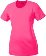 dri equip womens visibility athletic t shirts l logo