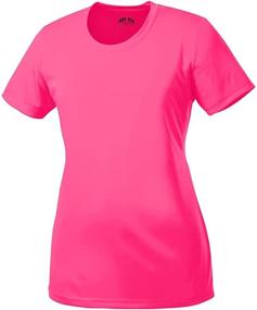 img 1 attached to DRI Equip Womens Visibility Athletic T Shirts L