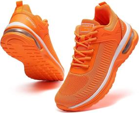 img 4 attached to Running Sneakers Fashion Breathable Trainers Women's Shoes for Athletic