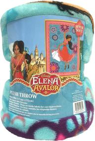 img 1 attached to 👑 Jay Franco Magic Elena of Avalor Plush Throw: 46"x60" Size, Set of 6