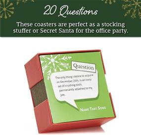 img 2 attached to 🎉 Holiday Coaster Fun: Introducing Name That Trivia Coasters!