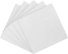 img 3 attached to 300 Count 2 Ply White Paper Napkins - Exquisite Cocktail Beverage Napkins for Everyday Use - Highly Absorbent Disposable Dinner & Party Napkins - Perfect for Bars, Events, and Bulk Napkin Needs