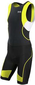 img 1 attached to 🏊 TYR Sport Men's Trisuit with Back Zipper - Enhancing Performance and Style for Sport Competitions