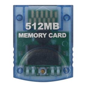 img 1 attached to 🎮 HDE 512MB Memory Card for Nintendo GameCube and Wii Consoles: Expand Your Gaming Storage!