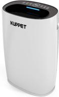 🏠 kuppet true hepa air purifiers for home with air quality sensor - white, ideal for smoke, dust, mold, smokers, and pets logo