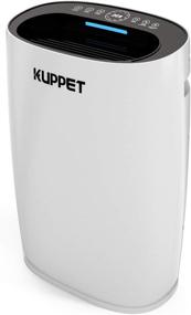 img 4 attached to 🏠 KUPPET True HEPA Air Purifiers for Home with Air Quality Sensor - White, Ideal for Smoke, Dust, Mold, Smokers, and Pets