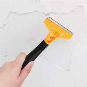 img 2 attached to 🧼 Efficient Window Squeegee with Adhesive Removal Scraper Tool for a Streak-free Clean