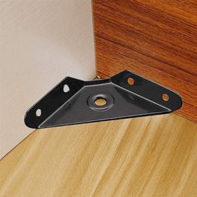img 1 attached to Gizhome Trapeziform Brackets: Fastener Support for Enhanced Stability