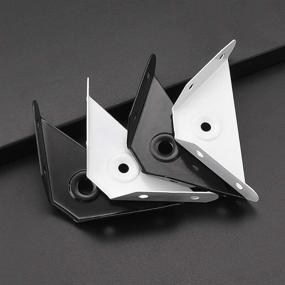 img 2 attached to Gizhome Trapeziform Brackets: Fastener Support for Enhanced Stability