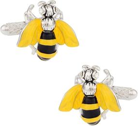 img 4 attached to Cuff Daddy Bumble Bee Cufflinks Presentation
