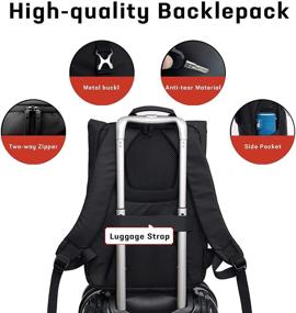 img 1 attached to 🎒 Stylish and Durable Business Fashion Daypack for Ultimate Resilience