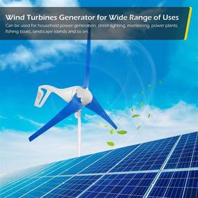 img 2 attached to 🌬️ Dyna-Living 800W Wind Turbine Generator Kit with Charge Controller – Ideal Home Use Power Generation Kit (Mast Not Included)