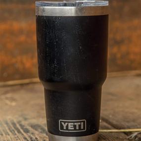 img 1 attached to 🥤 YETI Rambler Vacuum Insulated Tumbler: Unmatched Lid-secured Versatility