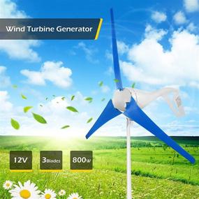 img 3 attached to 🌬️ Dyna-Living 800W Wind Turbine Generator Kit with Charge Controller – Ideal Home Use Power Generation Kit (Mast Not Included)