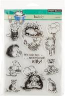 penny black pb30012 clear bubbly logo