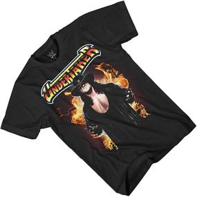img 2 attached to WWE Undertaker Fire Shirt Wrestling