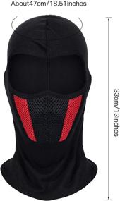 img 2 attached to Balaclava Breathable Windproof Headwear Activities